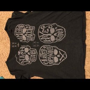 United XXVI Grey Skull-name Tee